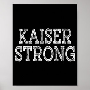 Affiche Équipe de KAISER Strong Squad pour la réunion de f