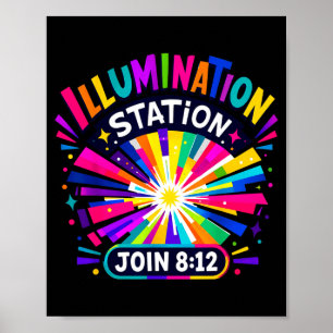 Affiche Équipe de la station d'illumination chrétienne VBS