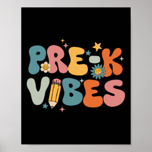 Affiche Équipe de maternelle ambiance pré-maternelle élève