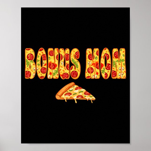 Affiche Équipe de pizza d'anniversaire Bonus Maman (Devant)