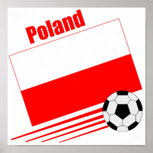 Affiche Équipe de Pologne de football
