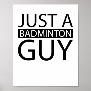 Affiche Équipe De Raquette De Navette - Racquet Juste Un B