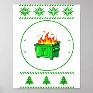Affiche Équipe de réponse à l'incendie de la poubelle des
