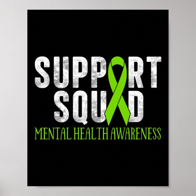 Affiche Équipe de soutien à la motivation Sensibilisation  (Devant)