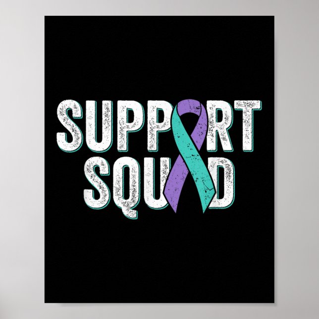 Affiche Équipe de soutien à la prévention du suicide - Tur (Devant)