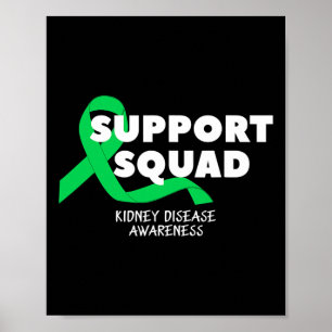 Affiche Équipe de soutien à la sensibilisation à la maladi