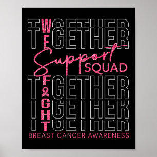 Affiche Équipe de soutien à la sensibilisation au cancer d