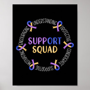 Affiche Équipe de soutien au cancer de la vessie Lauréate