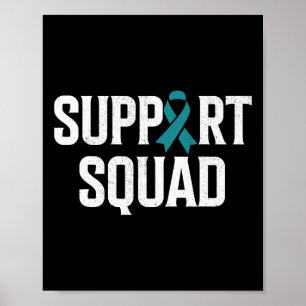 Affiche Équipe de soutien aux guerriers des maladies du re