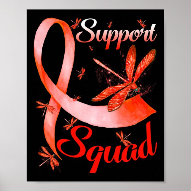 Affiche Équipe de soutien aux guerriers Dragonfly Rsd Crps (Devant)