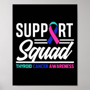 Affiche Équipe de soutien aux guerriers du cancer Cancer T