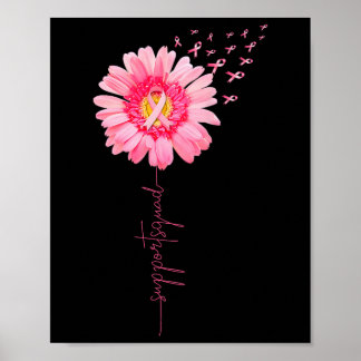 Affiche Équipe de soutien aux guerriers du cancer du sein 
