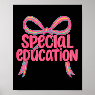 Affiche Équipe de soutien de l'arc-en-ciel de l'éducation