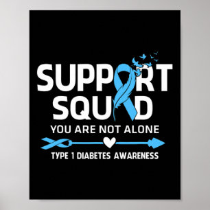 Affiche Équipe de soutien des guerriers Sensibilisation au