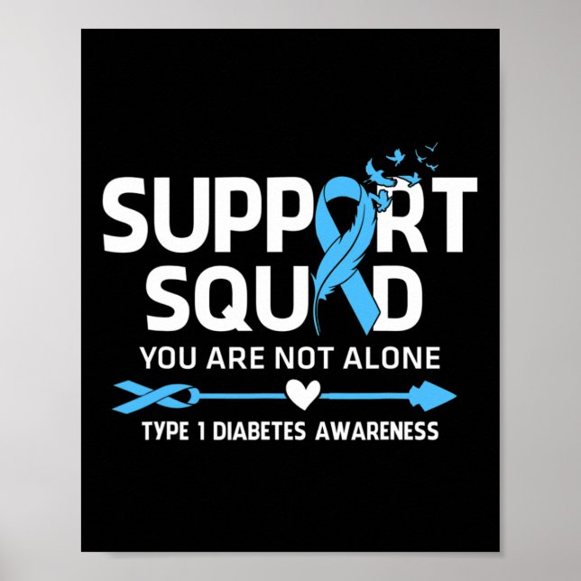 Affiche Équipe de soutien des guerriers Sensibilisation au (Devant)