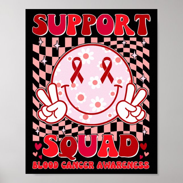 Affiche Équipe de soutien motivationnel Groovy pour la sen (Devant)