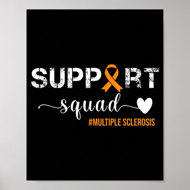 Affiche Équipe de soutien pour la sensibilisation à la scl (Devant)