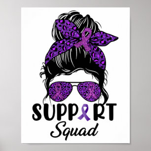 Affiche Équipe de soutien pour la sensibilisation au surdo