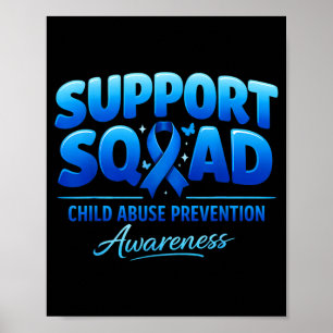 Affiche Équipe de soutien Sensibilisation à la prévention