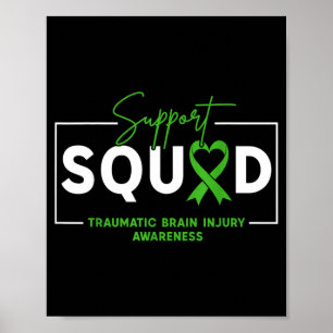 Affiche Équipe de soutien TBI Sensibilisation aux lésions