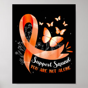 Affiche Équipe de soutien Vous n'êtes pas les seuls lauréa