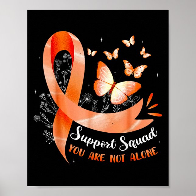 Affiche Équipe de soutien Vous n'êtes pas les seuls lauréa (Devant)