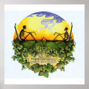 Affiche Équipe de squelette