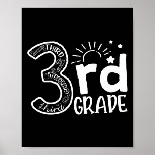 Affiche Équipe d'enseignants de 3e année et troisième anné