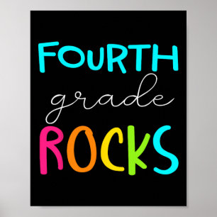 Affiche Équipe des rochers de 4e année Enseignant