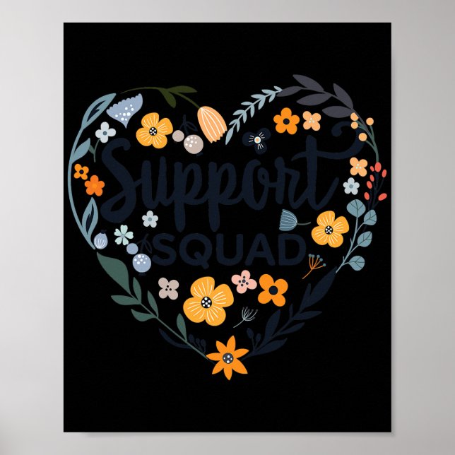 Affiche Équipe des services de soutien scolaire Soutien au (Devant)