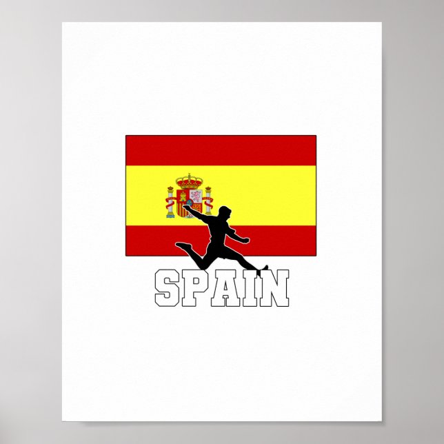 Affiche Équipe d'Espagne de football (Devant)
