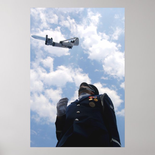 Affiche Équipe d'exercices de la Garde d'honneur de la For (Devant)