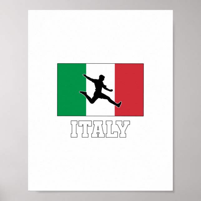 Affiche Équipe d'Italie de football (Devant)