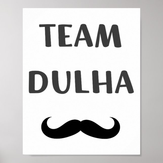 Affiche Équipe Dulha (équipe Groom) Mariage indien d'Asie  (Devant)