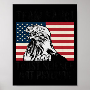Affiche Équipe Fauci Anti Trump Dr Anthony Fauci Premier 2