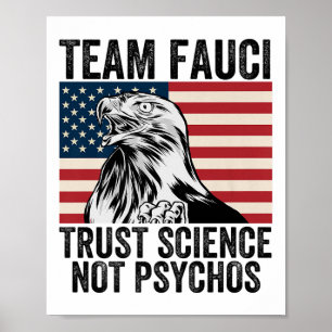 Affiche Équipe Fauci Anti Trump Dr Anthony Fauci Premier 2