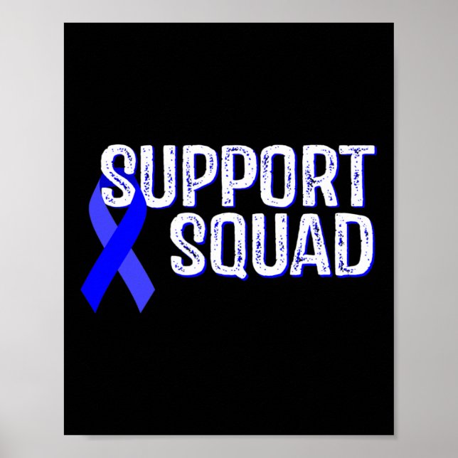 Affiche Équipe guerrière Alopecia Areata Sensibilisation (Devant)