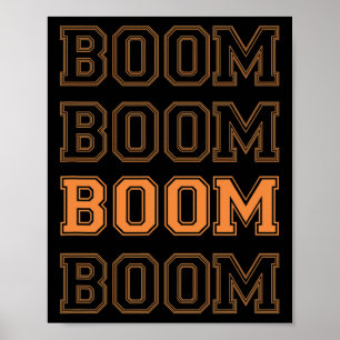 Affiche Équipe India Bumrah Fan Chemise - Boom Boom Boom B