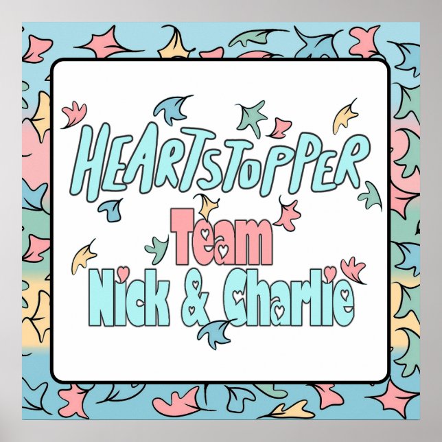 Affiche Équipe Nick et Charlie White (Devant)