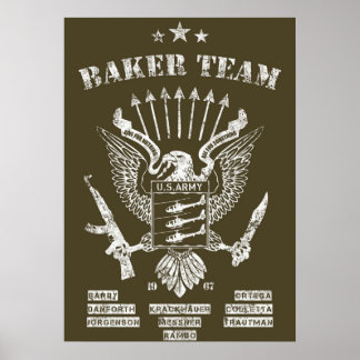 Affiche Équipe Rambo Baker