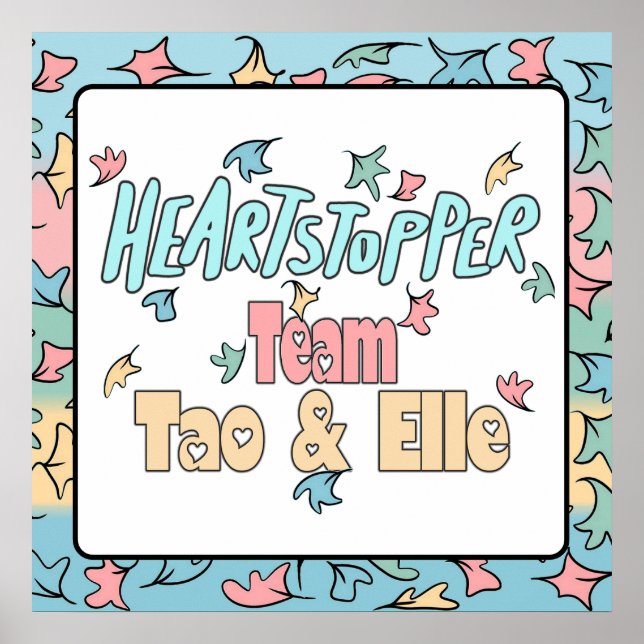 Affiche Équipe Tao Et Elle White (Devant)