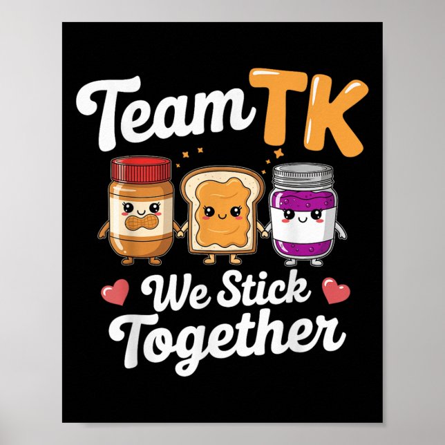 Affiche Équipe Tk Enseignant Transitoire Maternelle Retour (Devant)