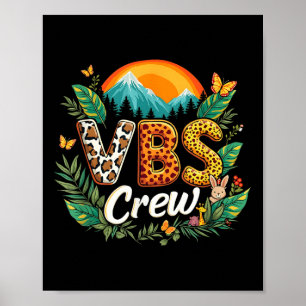 Affiche Équipe Vbs 2025 Aventure d'insectes grossis Squad