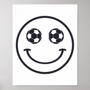 Affiche Équipement de football Smile Soccer Byll Cool pour
