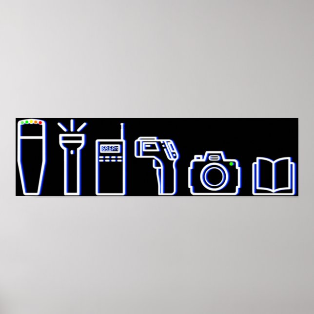 Affiche Équipement de phasmophobie (Devant)