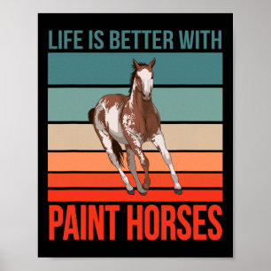 Affiche Équitation Équitation Cheval Équitation Vie Est Mi