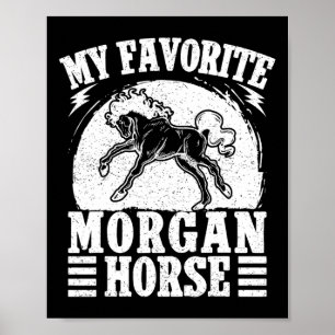 Affiche Équitation équitation Favori Morgan Horse Rider