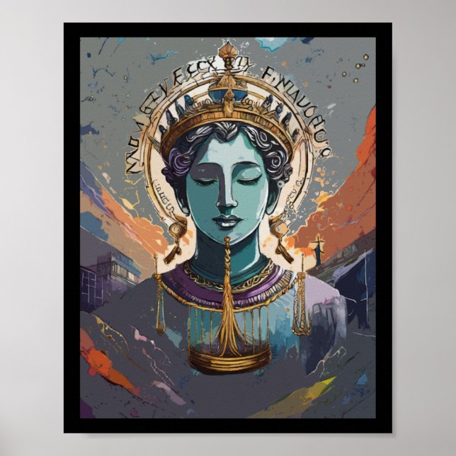 Affiche Équité Ss Cute Sss Inspiration Égalité Q (Devant)