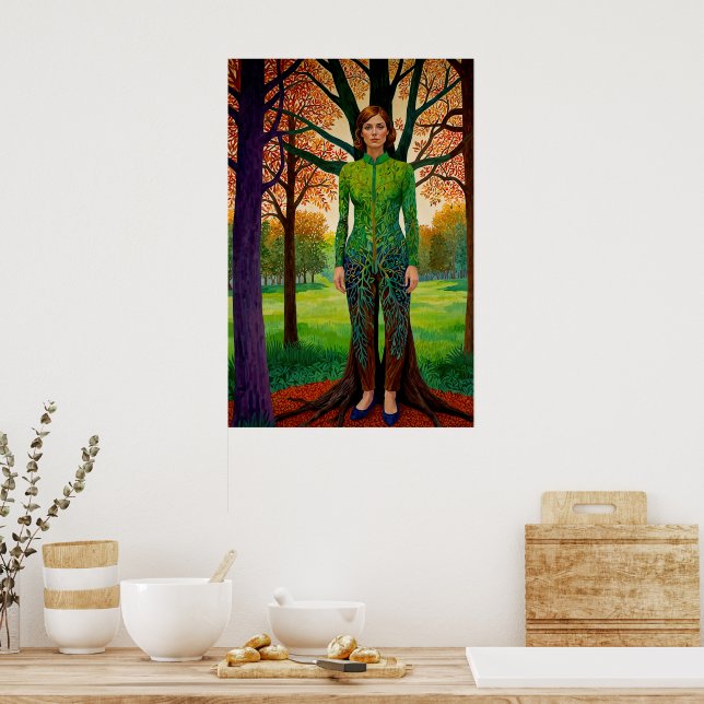 Affiche “Erdessa’s Portrait”  - The Disguise of Stillness (Cuisine)