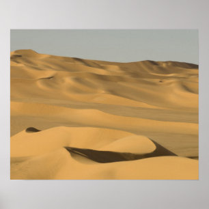 Affiche Erg Awbari, désert du Sahara, Fezzan, Libye.